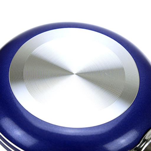 Сковорода с тефлоновым покрытием д16см h2,9см "Классика", 0,5л, пластмассовая ручка, цветной корпус, цвета микс (Китай)