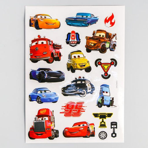 Весёлые липучки, Тачки - Disney фото 6