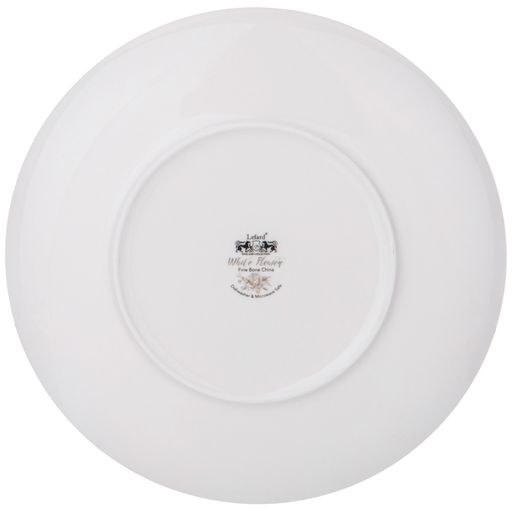 НАБОР ТАРЕЛОК ОБЕДЕННЫХ LEFARD WHITE FLOWER 2 ШТ. 25,5 СМ  фото 3