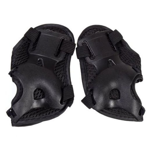 Защита для катания на роликах и велосипеде 6 предметов. 6-18лет / Yan-Fat-B /уп 100/ черный - Галеонтрейд фото 5