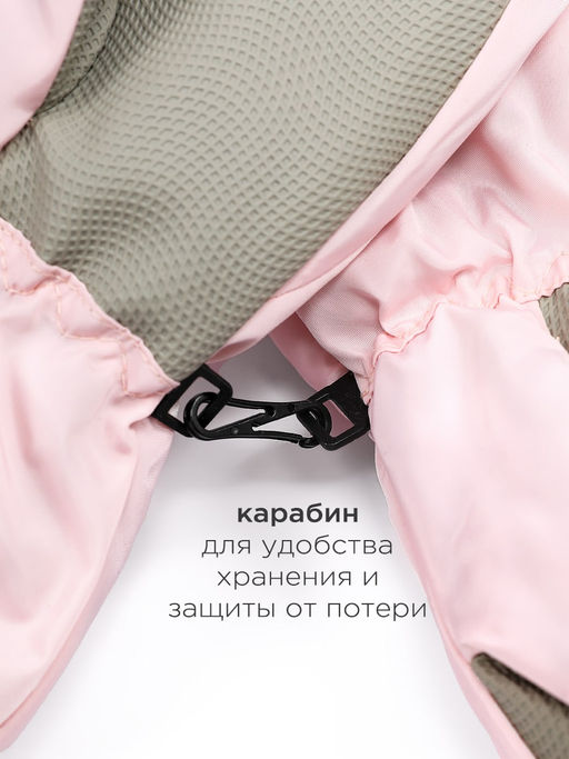 Варежки детские болоньевые Kim Lin - Соль&перец фото 6