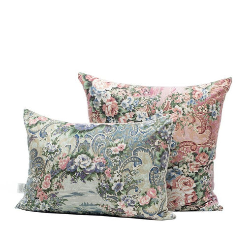 Подушка высокая Традиция, 68×68 см, цвет серый МИКС, гусиный пух 30%, гусиное перо 70%