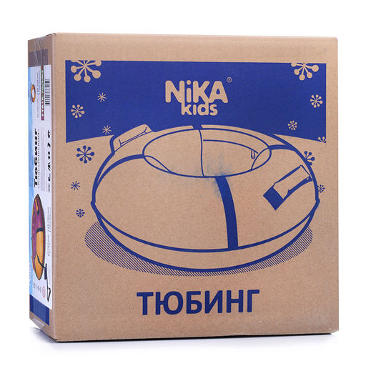 Игрушка. Тюбинг "Классик" 85см (фиолетовый-оранжевый)
