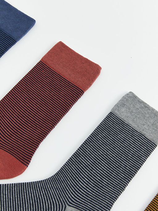 ?izgili Erkek Soket ?orap 7li