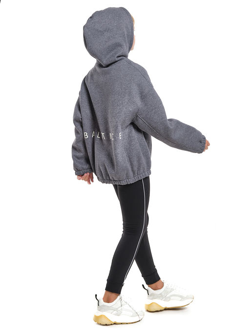 Худи one size с начесом удлиненное с капюшоном спортивное UD 8015 салатовый - Mini maxi фото 19