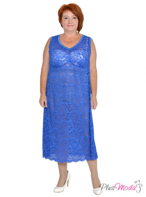 Сорочка Модель №975 размеры 44-84 - Plusmoda фото 4