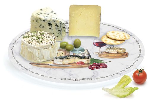 Блюдо вращающееся Fromage (цветное), 32 см - Easy life фото 7