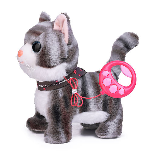 Кошка "Пушинка" (поет, ходит) в пакете