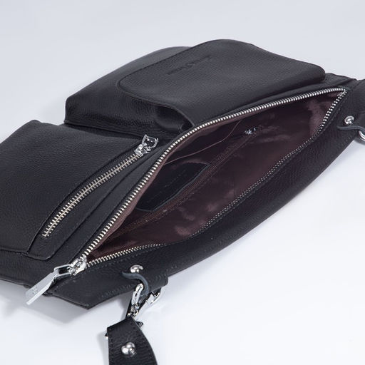 Сумка женская кросс-боди, цвет чёрный - Simaland фото 7