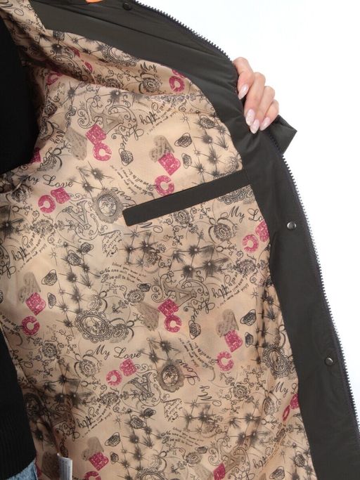 2197 SWAMP Пуховик женский зимний AIKESDFRS (200 гр.холлофайбер)