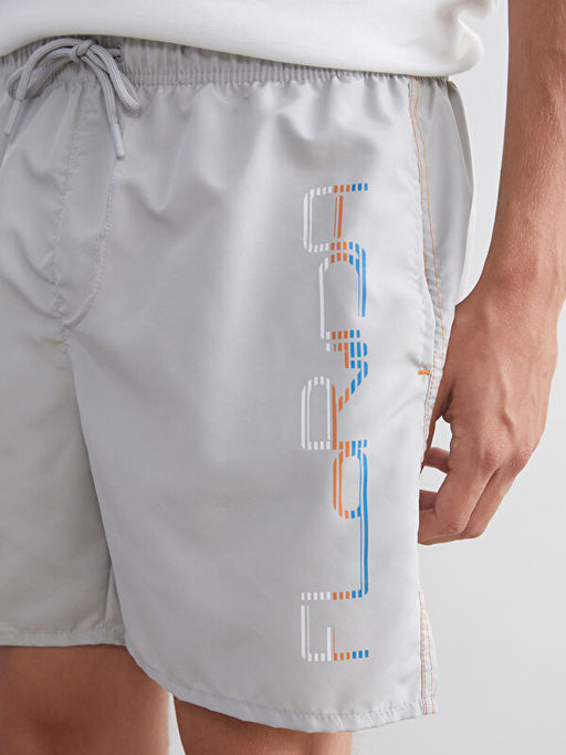 K?sa Boy Bask?l? Erkek Deniz ?ortu