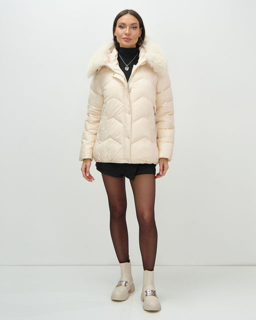 Куртка зимняя с мехом и капюшоном Бренд: Visdeer  фото 15