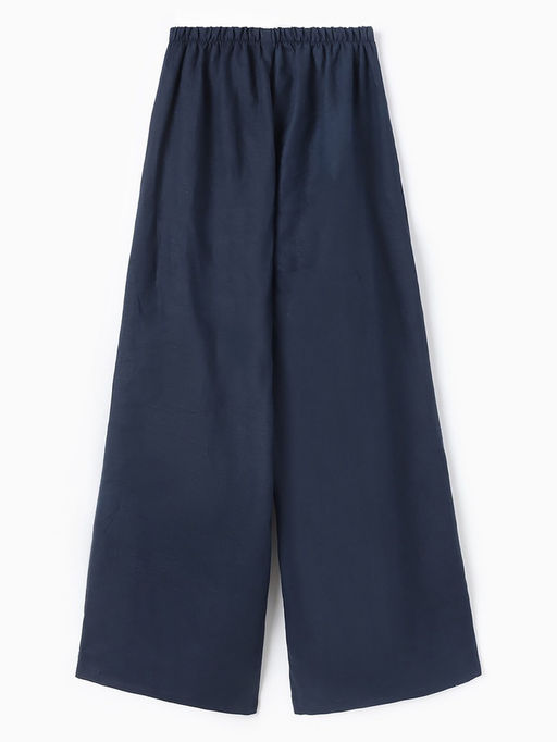 Брюки женские oversize MINAKU: Safari, синие, размер 42