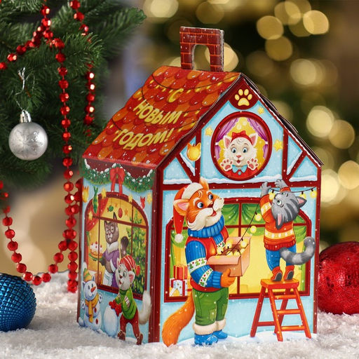 Цена за 5 шт. Подарочная коробка Дружная семейка, 17 х 14,5 х 24,5 см - Simaland фото 6