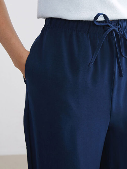 Beli Lastikli Geni? Pa?a Kad?n Pantolon