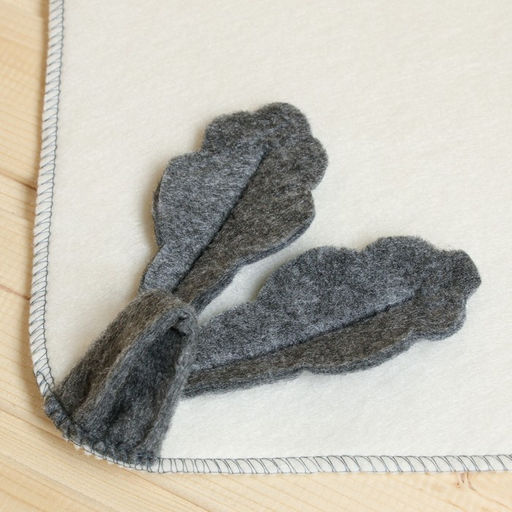 Коврик для бани и сауны Дубовый, белый войлок, 33х50 см - Simaland фото 2