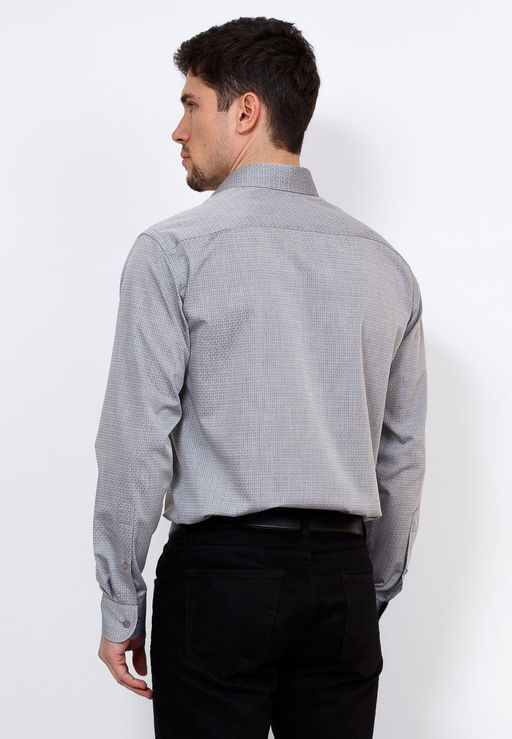 Сорочка мужская длинный рукав BERTHIER GLENN-0425/ Fit-R(0-1)  фото 10