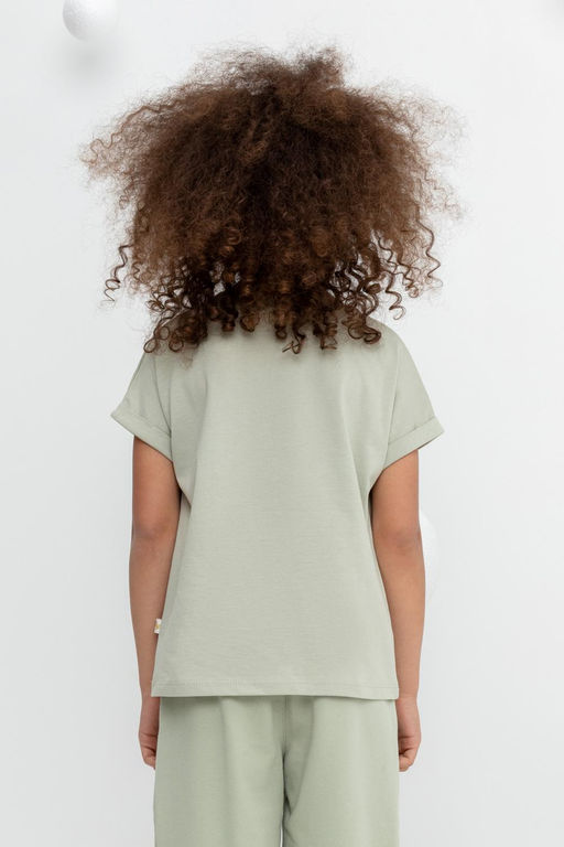 КР 302268/шалфей к439 фуфайка для дев