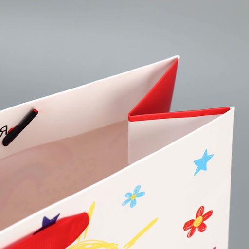 Пакет подарочный ламинированный, упаковка, «Любимый воспитатель», M 25.5 х 30 х 9 см