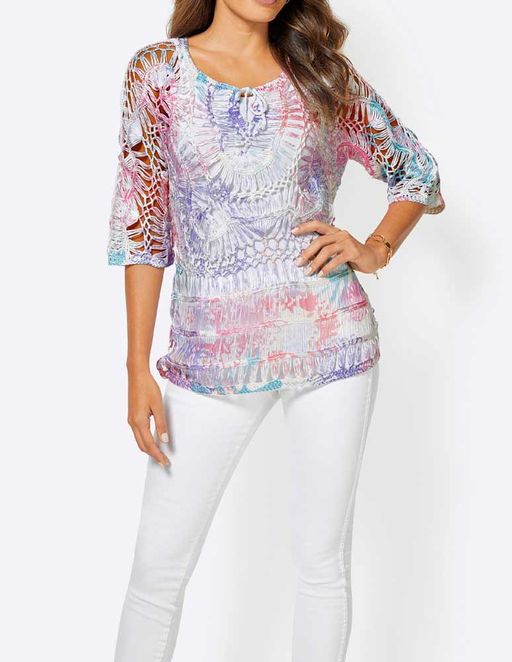 Пуловер, пастельный - Linea tesini фото 3