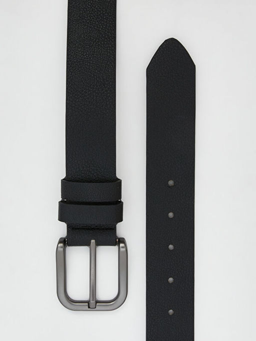 Deri G?r?n?ml? Erkek Kemer