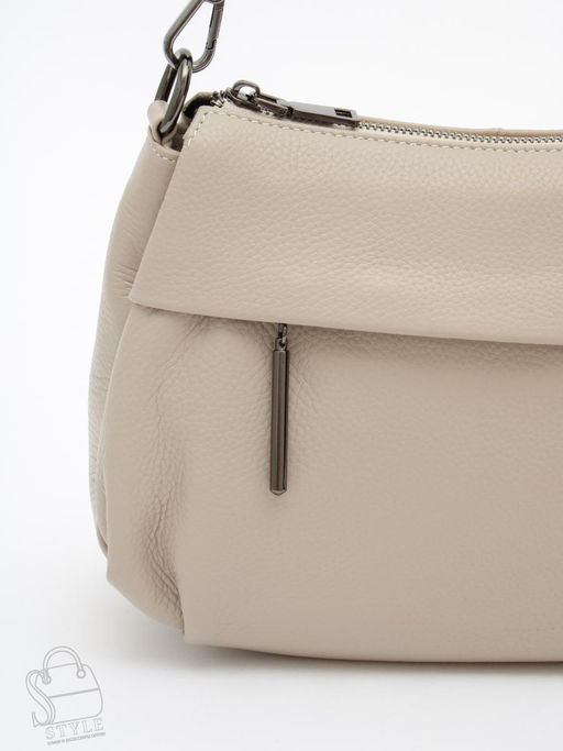 Сумка женская кожаная 6001VG off white Vitelli Grassi