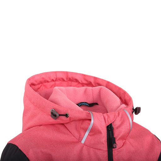 RODOS Куртка детская мембрана демисезон М-230 Графит/Розовый