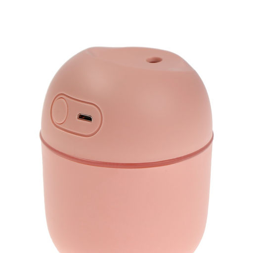 Увлажнитель воздуха, Luazon HM-20 ультразвуковой, 0.22 л, 1.5 Вт, USB, розовый