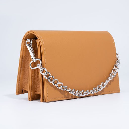 Сумка женская TEXTURA, мессенджер, маленький размер, цвет горчичный  фото 5