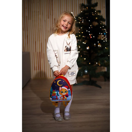 Рюкзак детский Котик с подарками - NAZAMOK KIDS фото 6