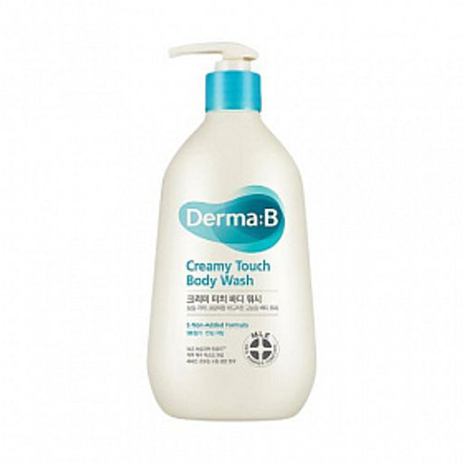 Derma:B Creamy Touch Body Wash, 400ml - Ламеллярный крем-гель для душа