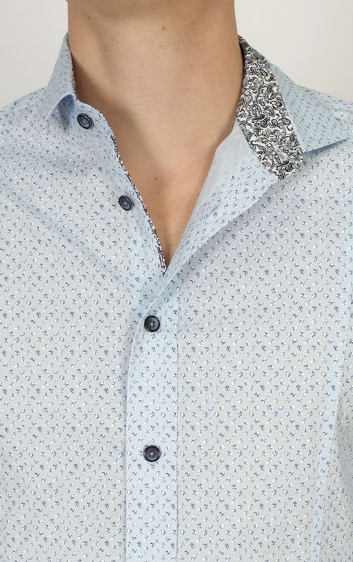 Мужская рубашка 26б-2605 - Nicolo angi фото 3