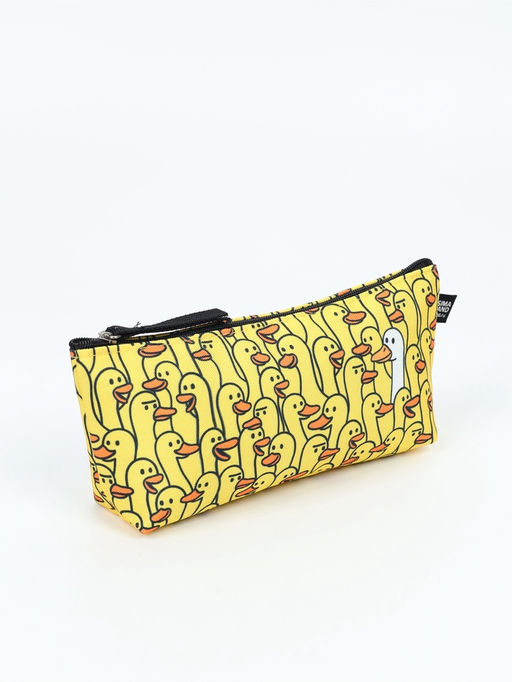 Пенал школьный, текстиль, «Гуси»