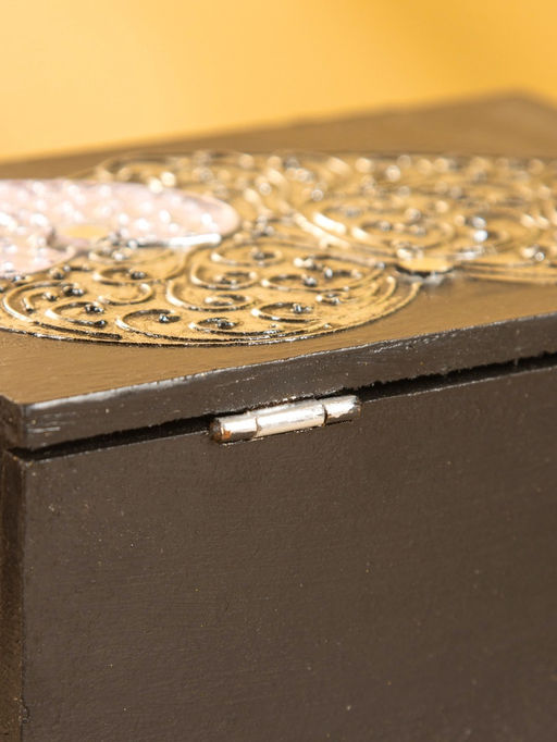 Шкатулка «Сердца», 18×12×8 см, МДФ