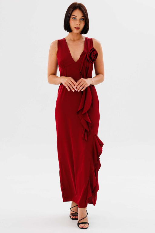 Платье AURA 3262-176-Р марсала