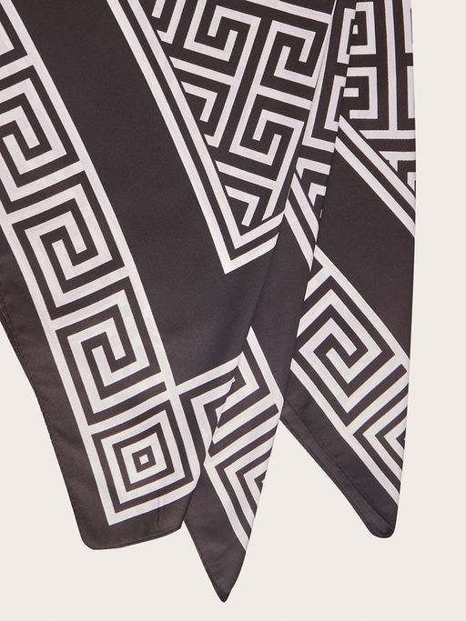 Большой, мягкий, тонкий и очень нежный платок с рисунком - Tantino фото 6