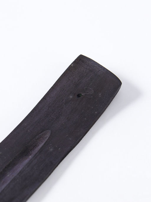 Цена за 2 шт. Подставка под благовония Tulasi, дерево, чёрная