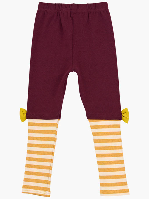 Лосины для девочки 33-1363 бордо - Mini maxi фото 4