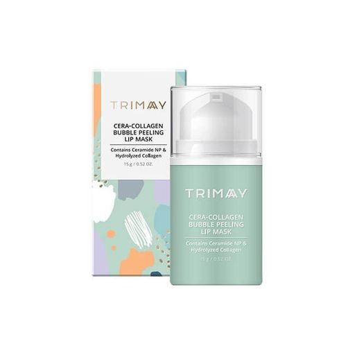 ЦЕНА СНИЖЕНА!    Trimay*Cera-Collagen Bubble Peeling Lip Mask 15g * Пилинг-маска для губ с керамидам