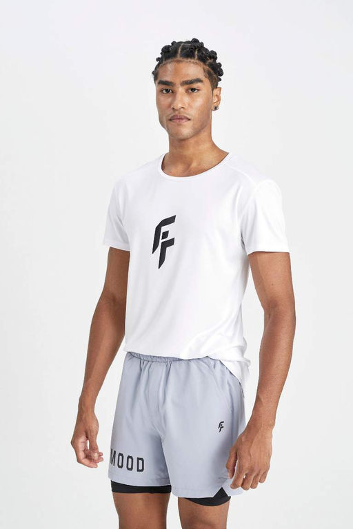 DeFactoFit Узкие шорты-колготки на молнии и узком крое с карманом для телефона фото 4