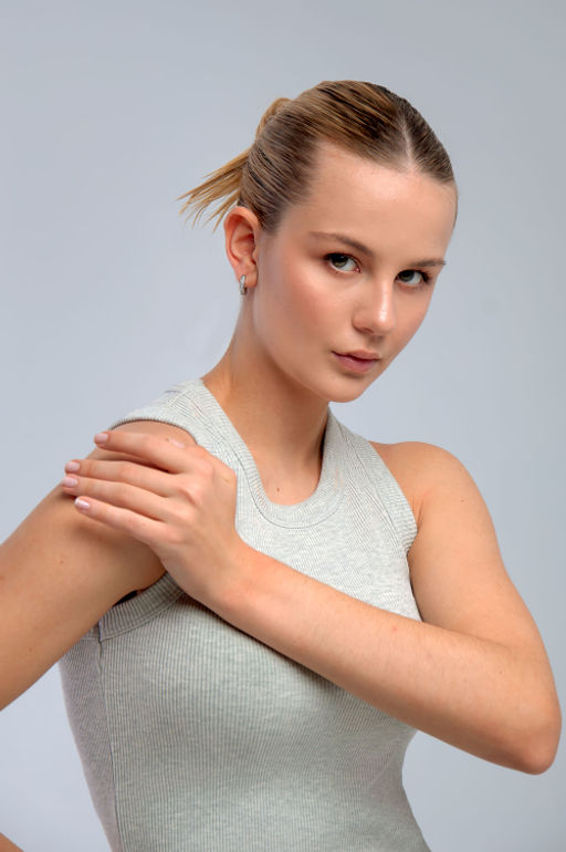 Арт.3201/3 Майка женская 42-46 (3 шт) Цвет:серый - Калинка фото 5