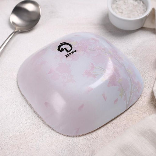 Салатник стеклянный Доляна Сакура, 400 мл, 1515 см  фото 3