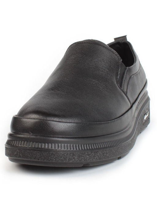 03-5319 BLACK Полуботинки женские (натуральная кожа)