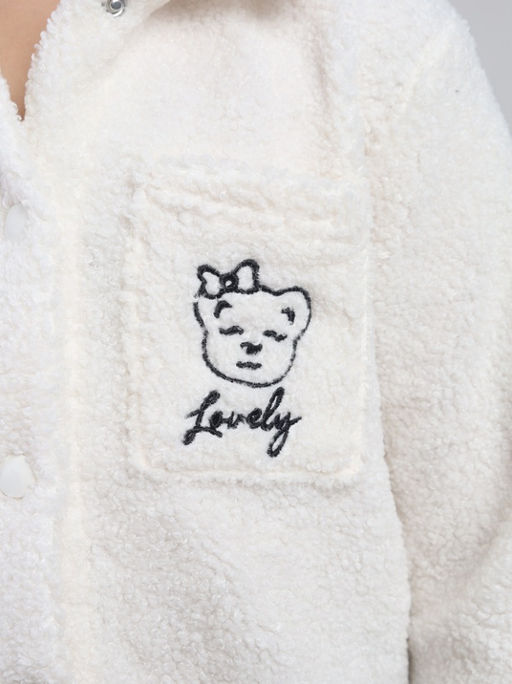 CRB wear / CWKG 63992-21-427 Толстовка для девочки,экрю  фото 3