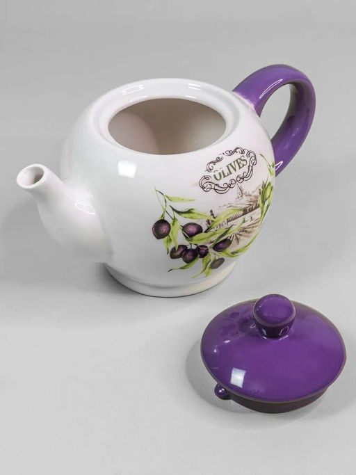 Чайник ОЛИВКИ 950 мл в подарочной упаковке арт.MFK21040 /МФК/  фото 6