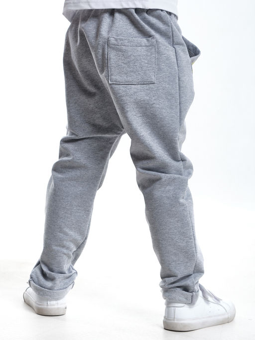 Брюки на резинке с подворотом UD 7333 черн.меланж - Mini maxi фото 12