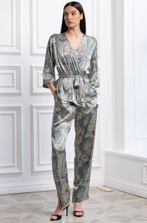 DONATELLA 3075 Комплект Mia-Amore состоит из жакета, топа и брюк