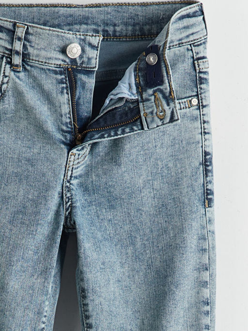 Beli Ayarlanabilir Lastikli Erkek ?ocuk Jean Pantolon