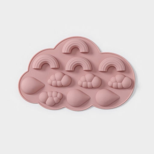 Форма для шоколада Доляна Погода, силикон, 22.5?14.5?1.5 см, 11 ячеек, МИКС  фото 2