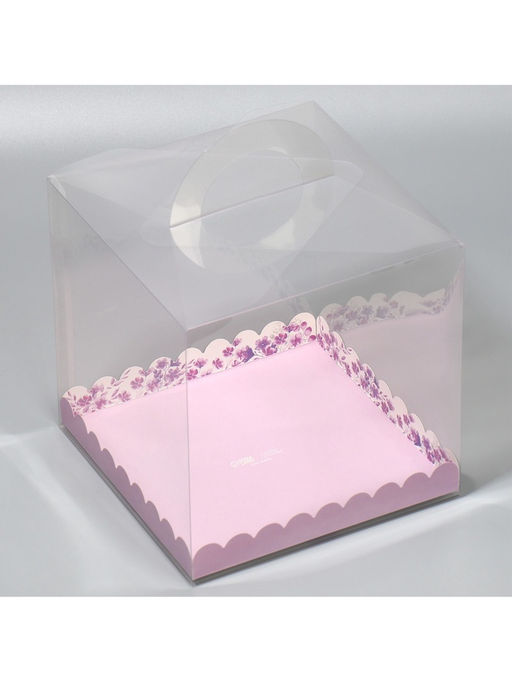 Цена за 5 шт. Коробка кондитерская, сундук, упаковка, «С любовью для тебя», 20×20×20 см